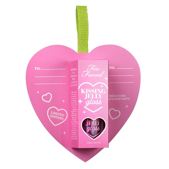 Too Faced Sweet Taffy Kissing Jelly Valentine Ornament- limited edition, vegan - Picture 6 of 8